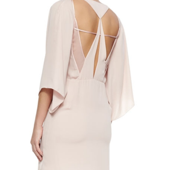 Bnwt Halston Heritage micro twill georgette dress - Picture 3 of 8